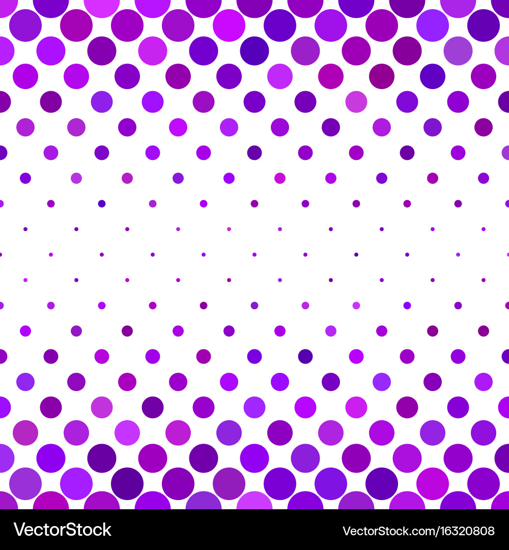 Colored dot pattern background vector image
