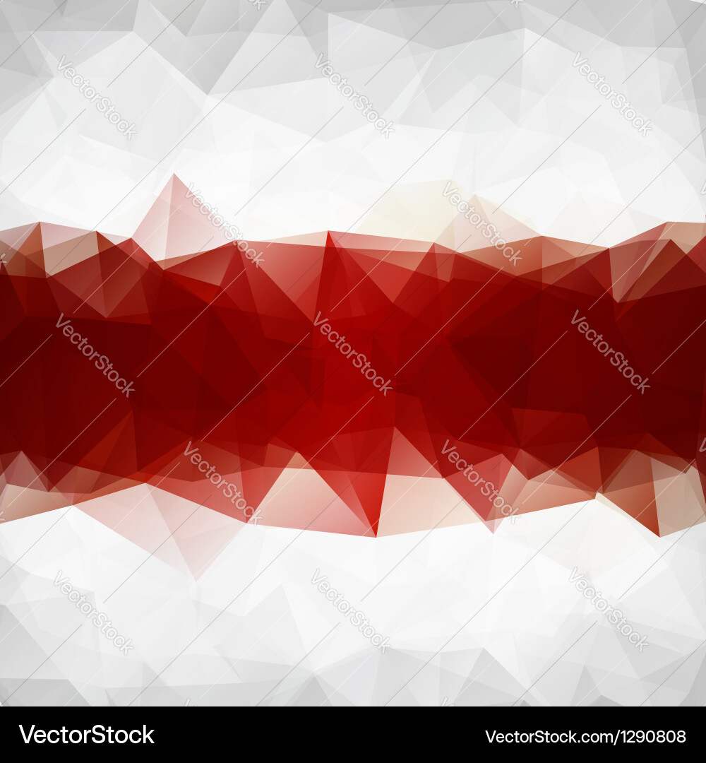 Triangular Polygon Background vector image
