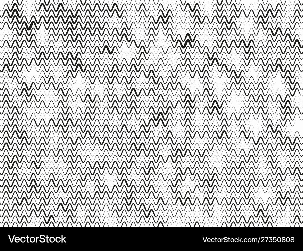Wavy zig-zag horizontal parallel lines Wavy zig-zag horizontal parallel lines vector image
