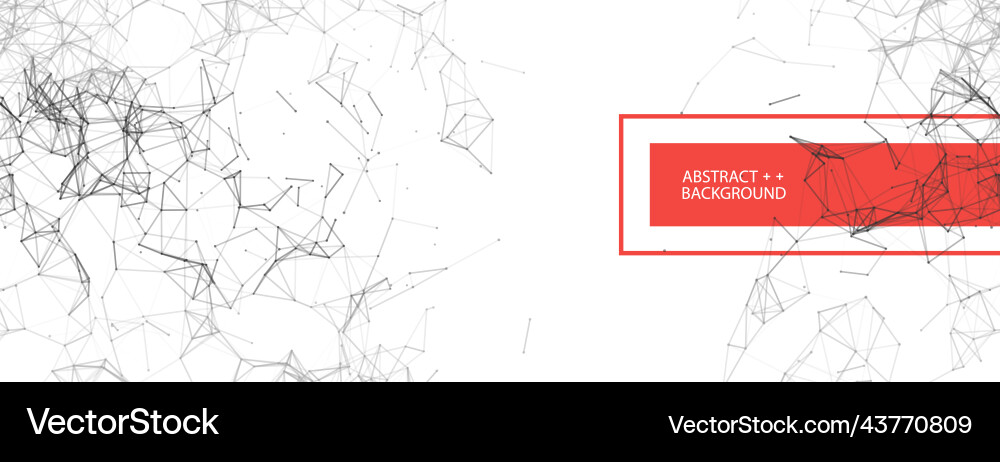 Abstract polygonal background with connecting Abstract polygonal background with connecting vector image