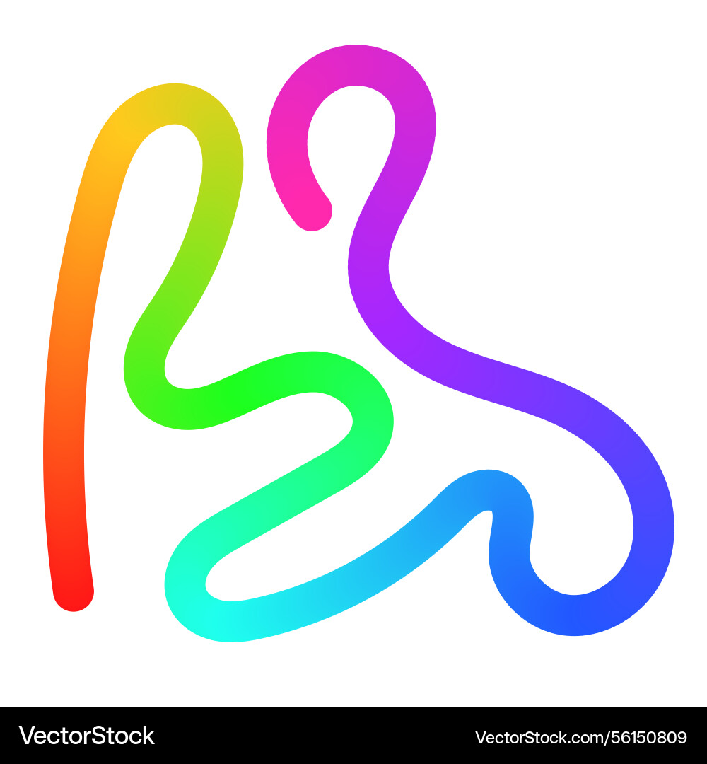 Abstract wavy gradient background with colorful Abstract wavy gradient background with colorful vector image