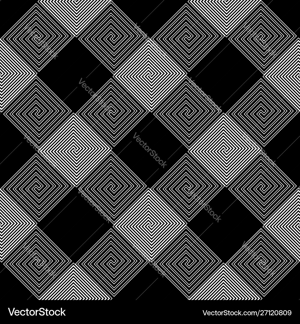 Design seamless spiral pattern Design seamless spiral pattern vector image