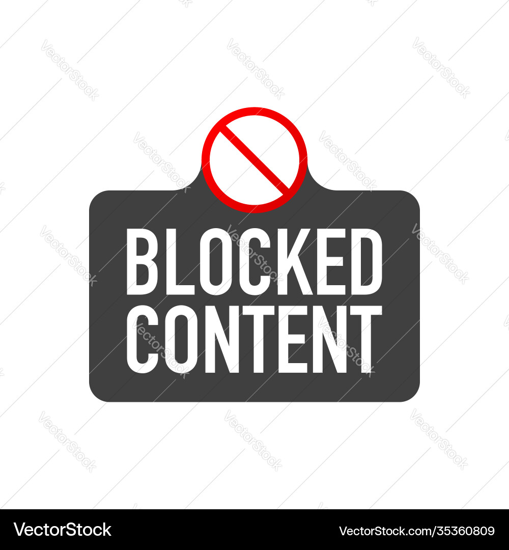 Label with text content blocked inside Label with text content blocked inside Vector Image
