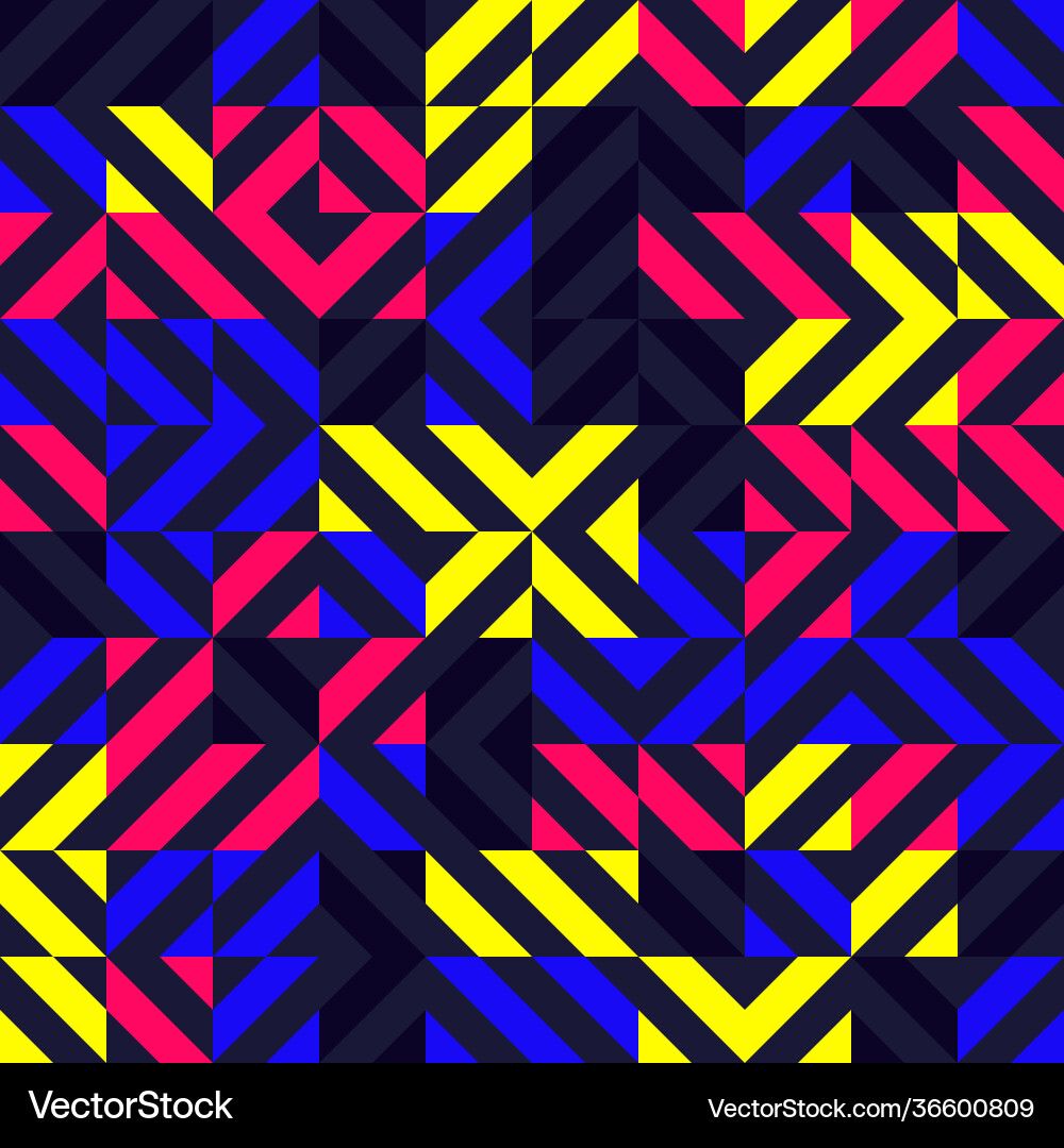 Mosaic abstract pattern design Mosaic abstract pattern design vector image