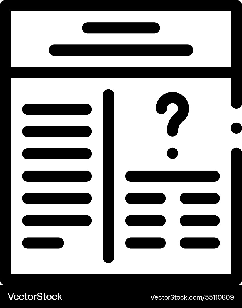 Notebook icon thin linear style design isolated Notebook icon thin linear style design isolated vector image