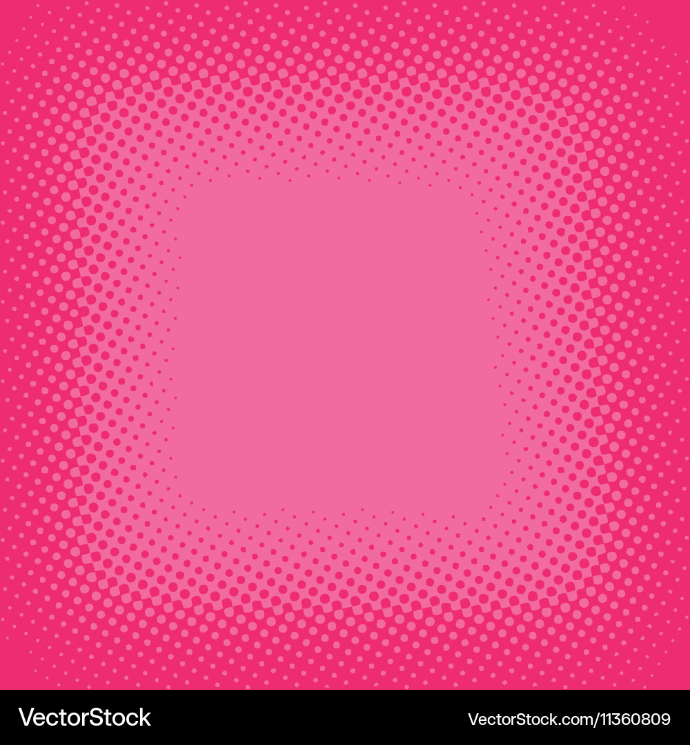 Retro Color Halftone Background vector image