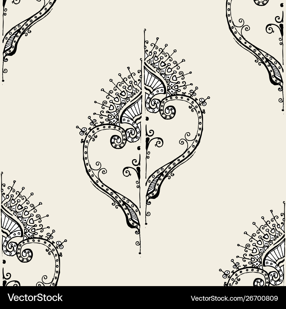 Seamless pattern vector image