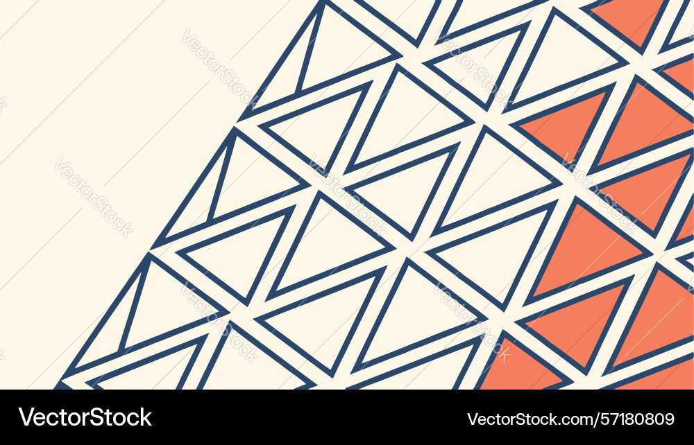 Subtle geometric triangle pattern elegant vector image