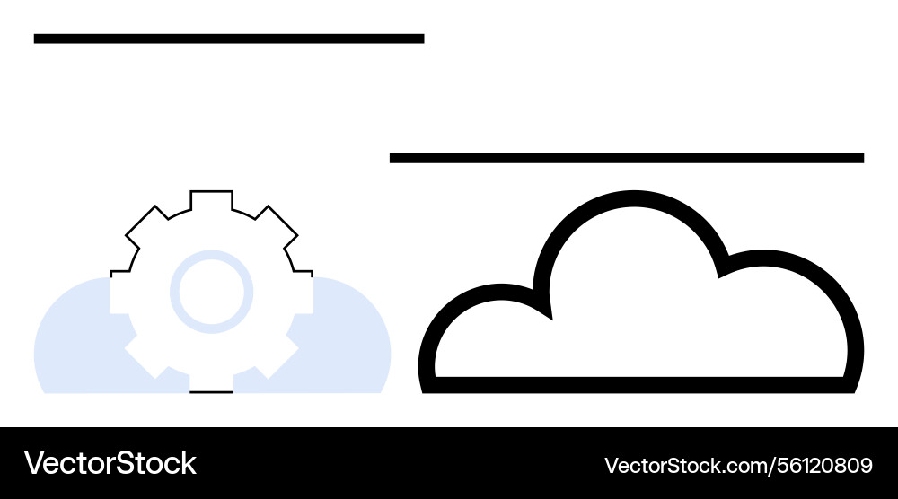 Technology integration with cloud computing Technology integration with cloud computing Vector Image