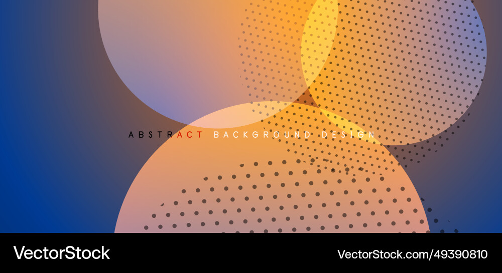 Abstract tech circles background Abstract tech circles background vector image