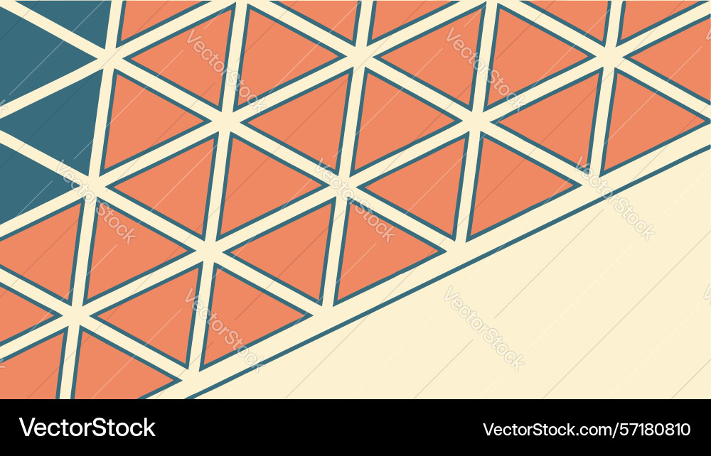 Vibrant geometric triangle pattern dynamic vector image
