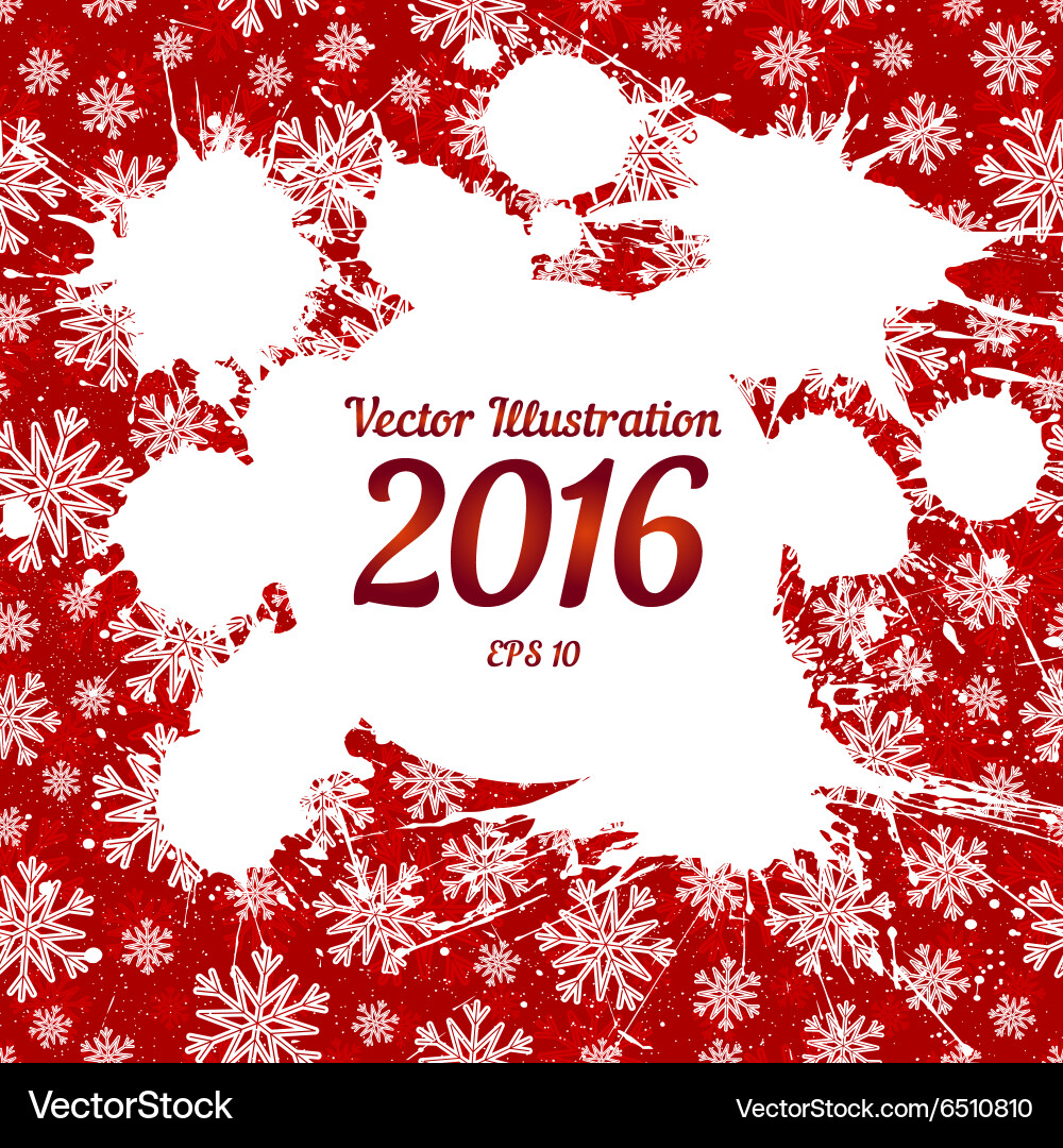 White ink splashes with space for text over Vector Image