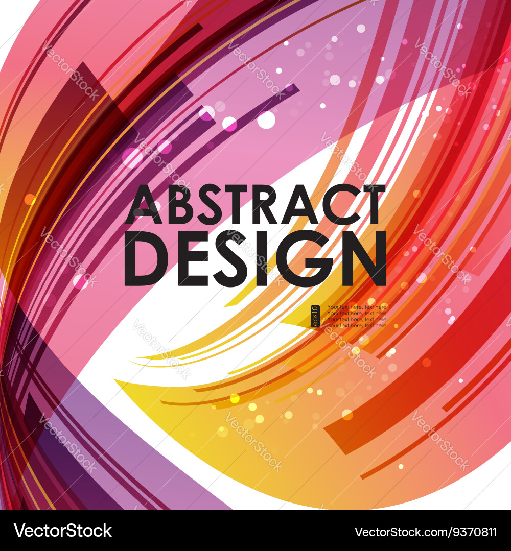Abstract Tech Background vector image