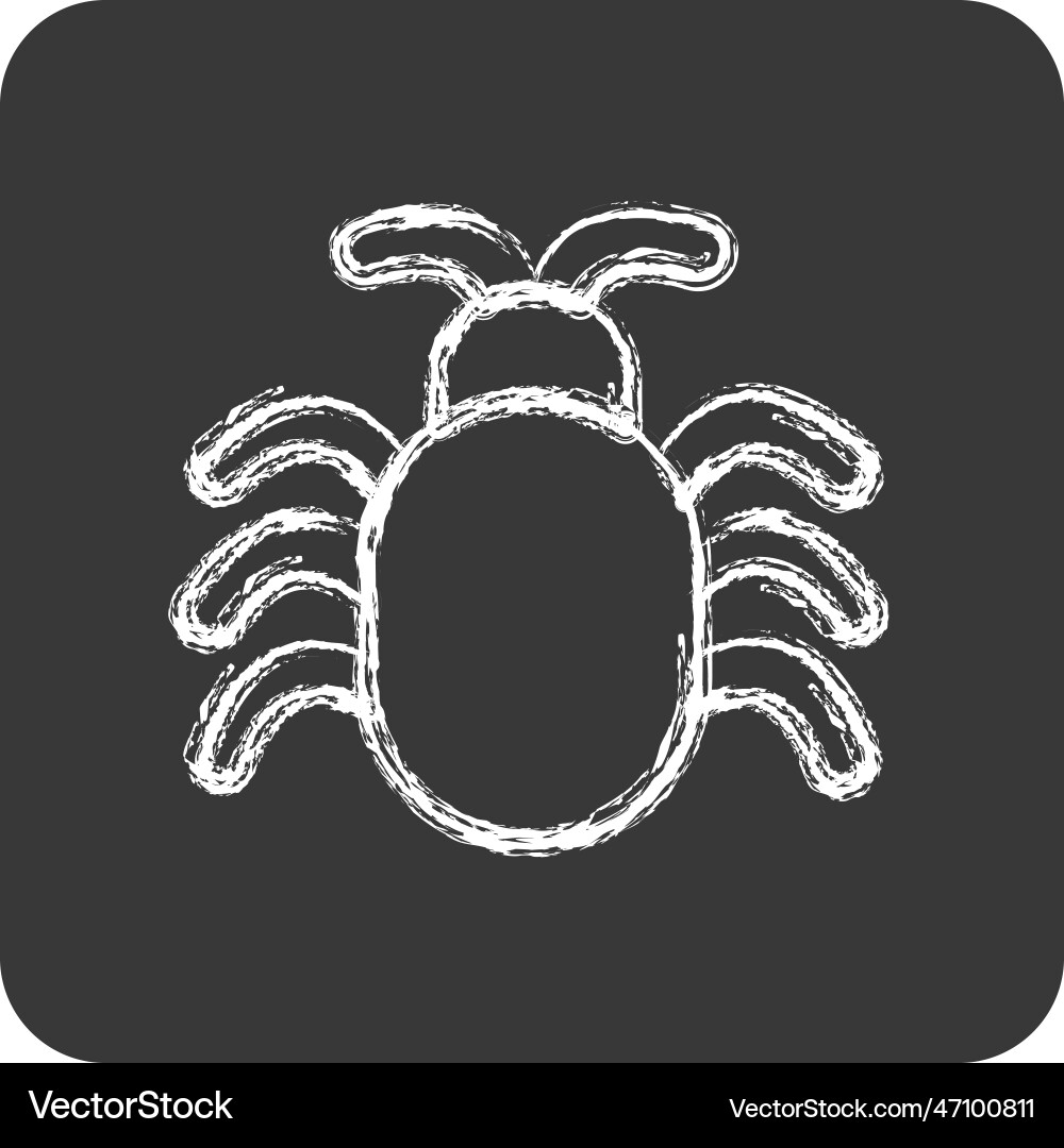 Icon software bug suitable for security symbol Vector Image