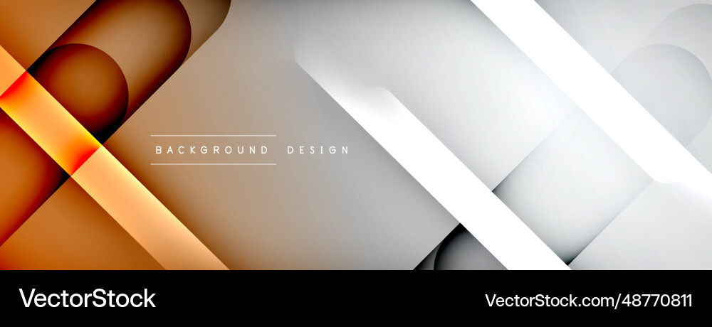 Light geometric abstract background with lines Vector Image