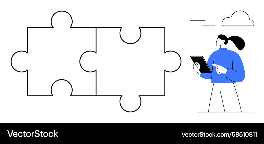 Problem Solving & Innovation Vector Image