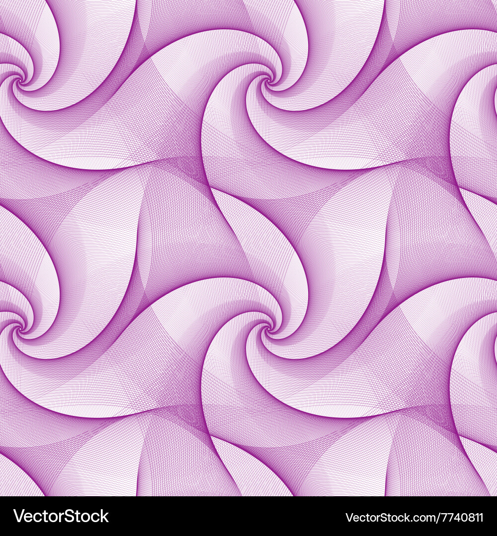 Purple abstract repeating fractal pattern design vector image