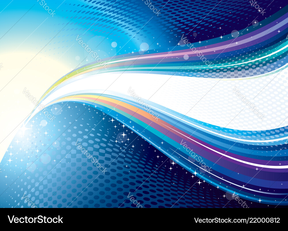 Abstract colorful tech background vector image