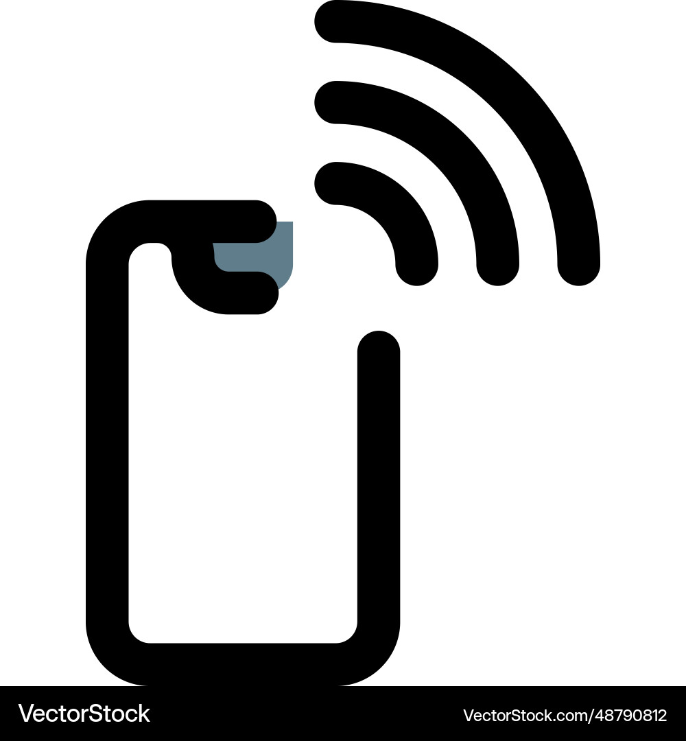 Data sharing over a wireless connection Vector Image