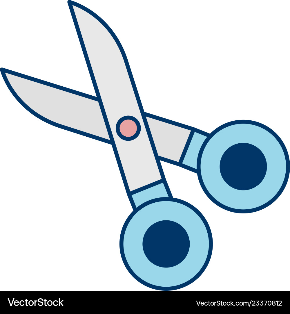 Scissors icon vector image