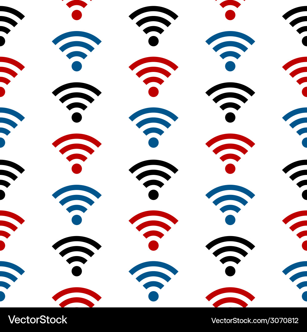 Speaker volume symbol seamless pattern vector image