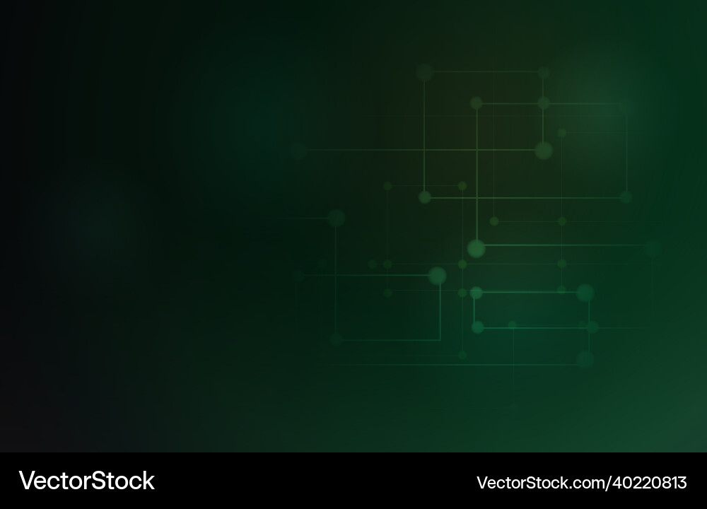 Dark digital network connection technology Dark digital network connection technology vector image