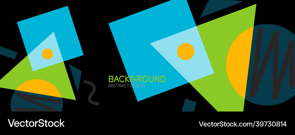 Abstract background blocks lines triangles Abstract background blocks lines triangles vector image