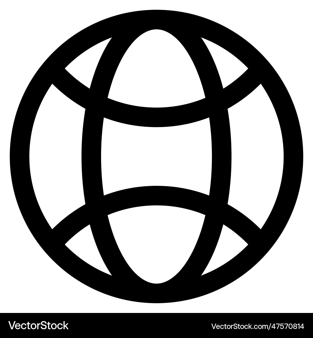 Browser a collection of worldwide websites vector image