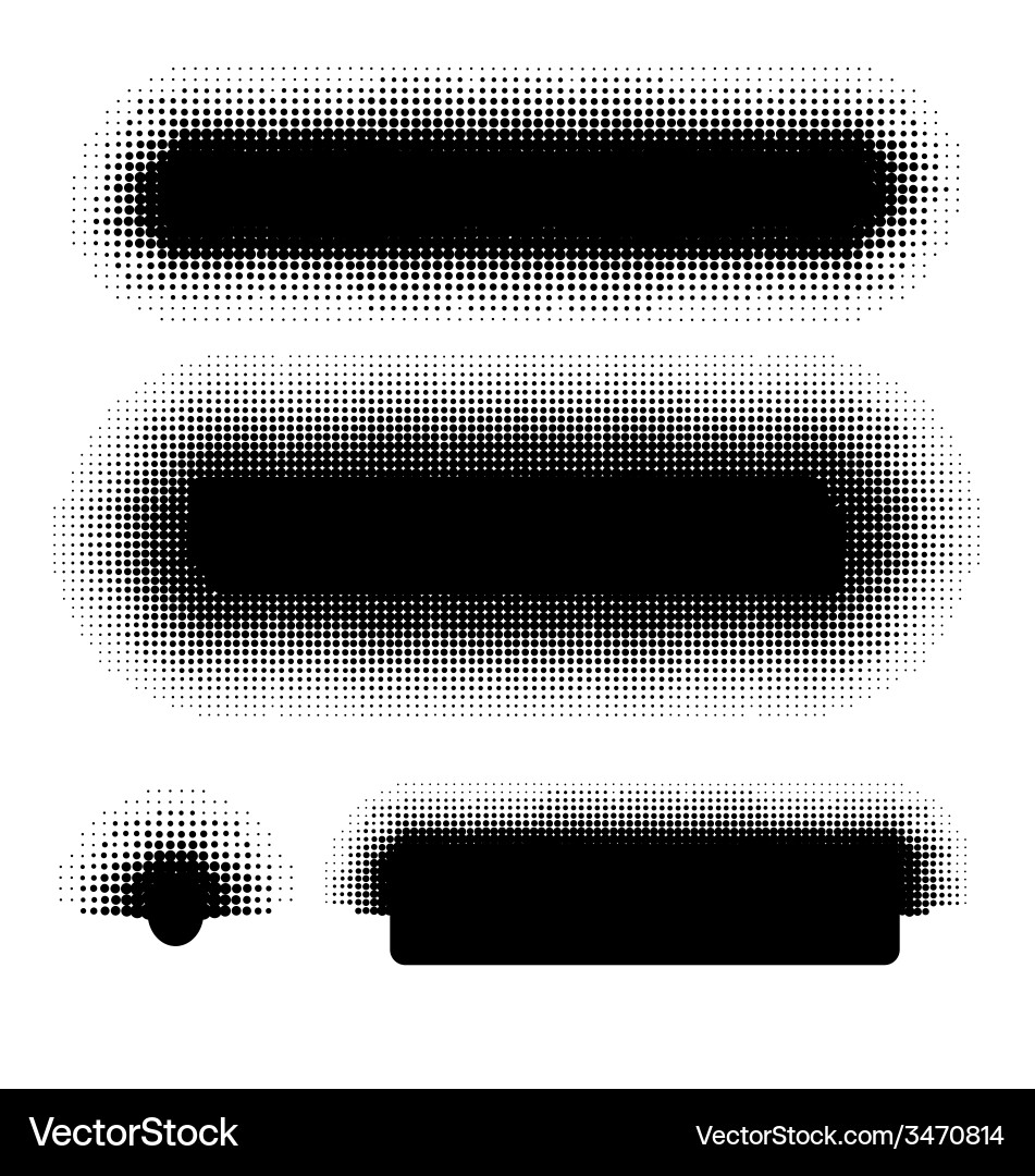 Circular Dot Pattern Background vector image