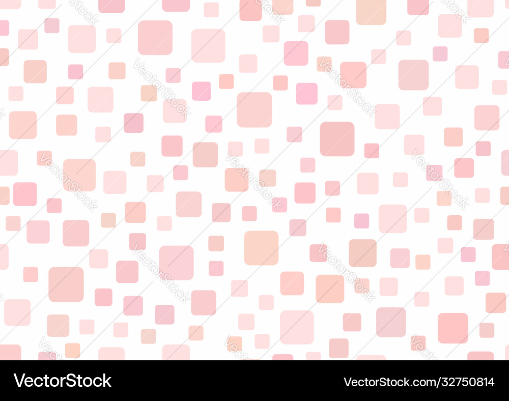 Rectangular template with squares simple girly Vector Image
