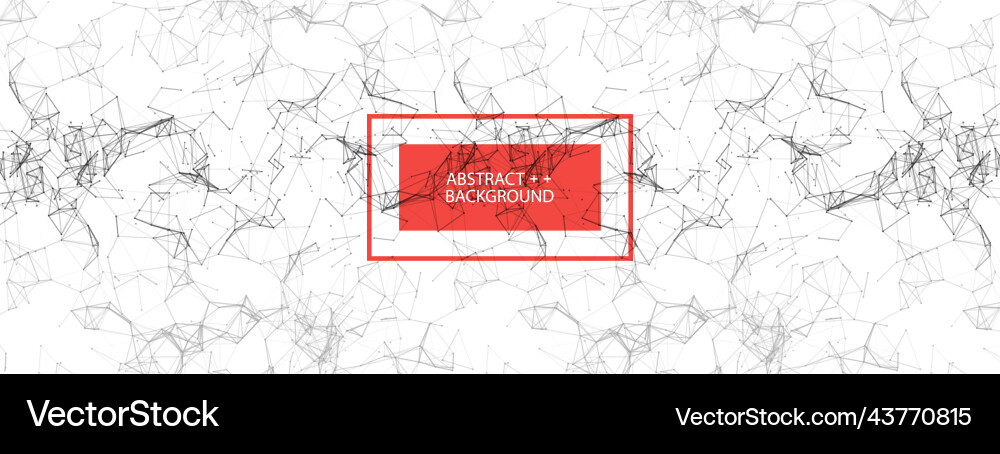 Abstract polygonal background with connecting Abstract polygonal background with connecting vector image