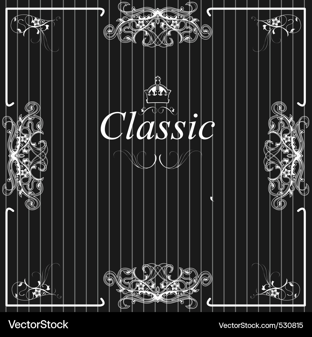 Elegant Border Pattern Vector Image