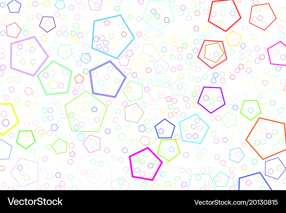 Shape pattern background for graphic design Vector Image
