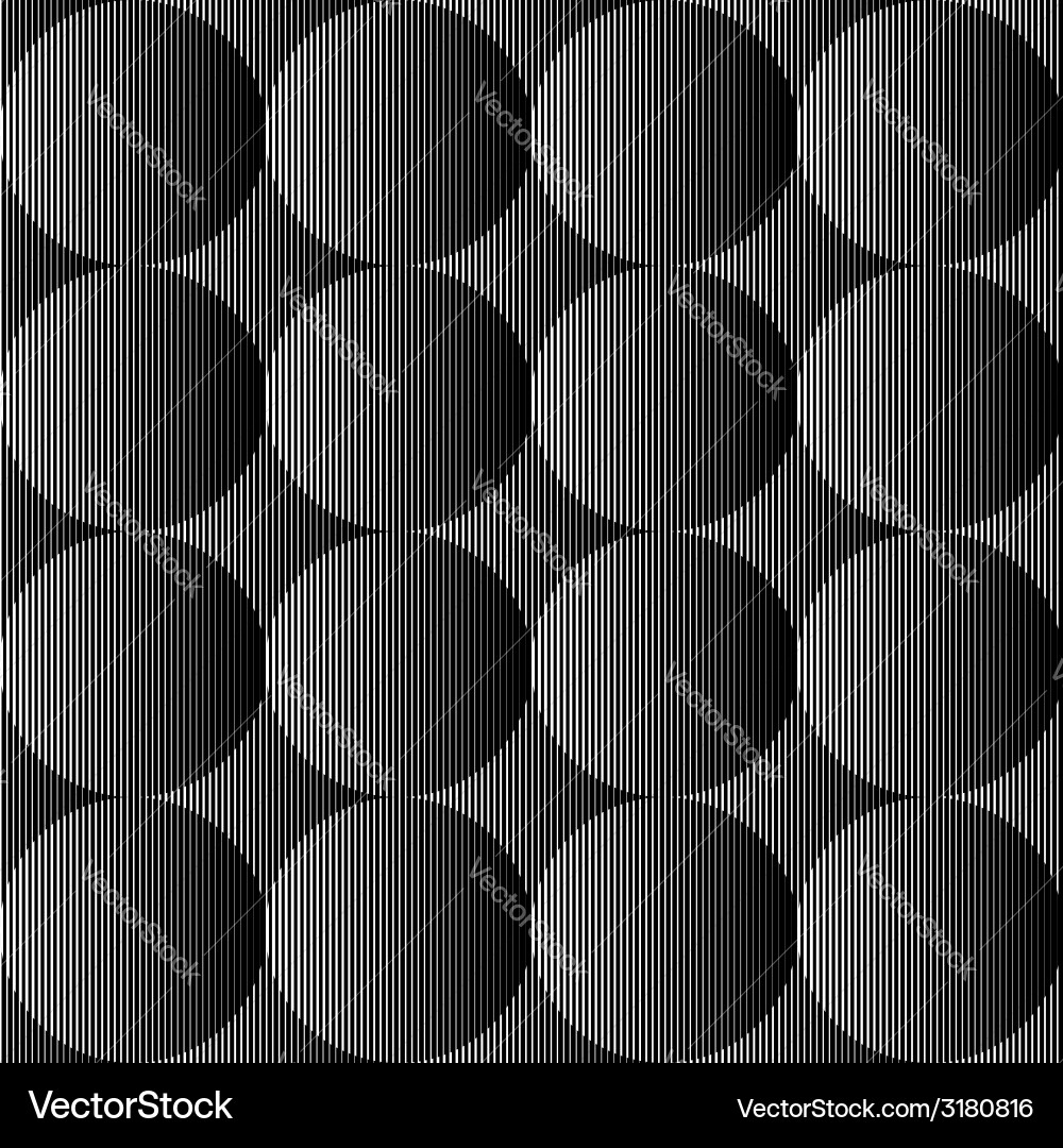 Design seamless monochrome sphere pattern vector image