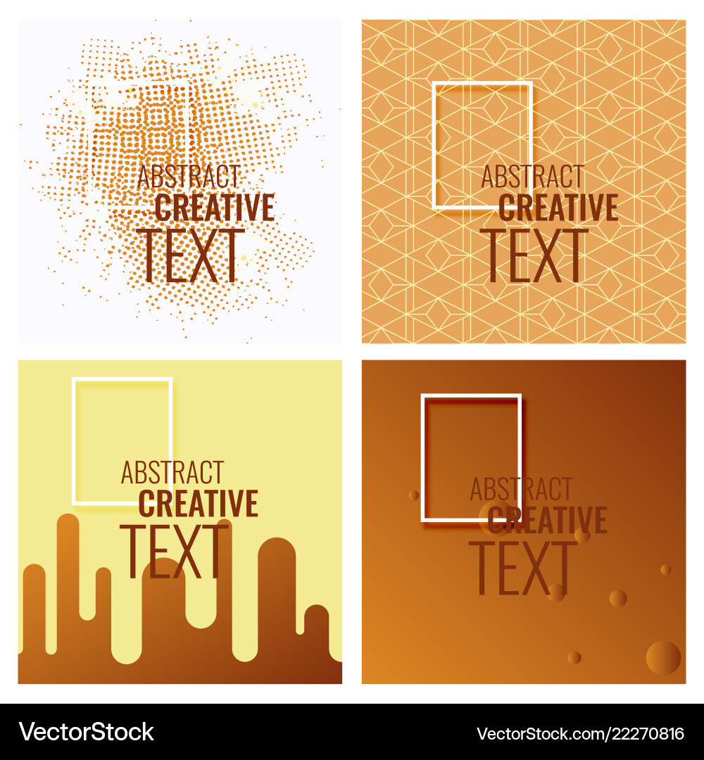 Modern abstract circle geometric design pattern vector image