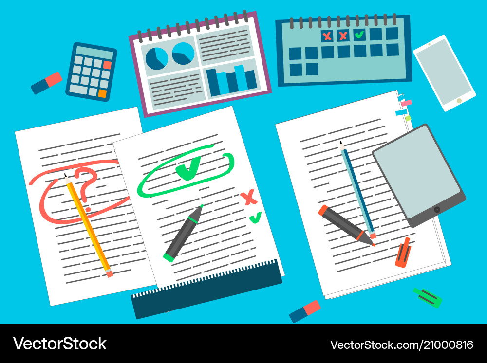 Office and business elements Office and business elements Vector Image