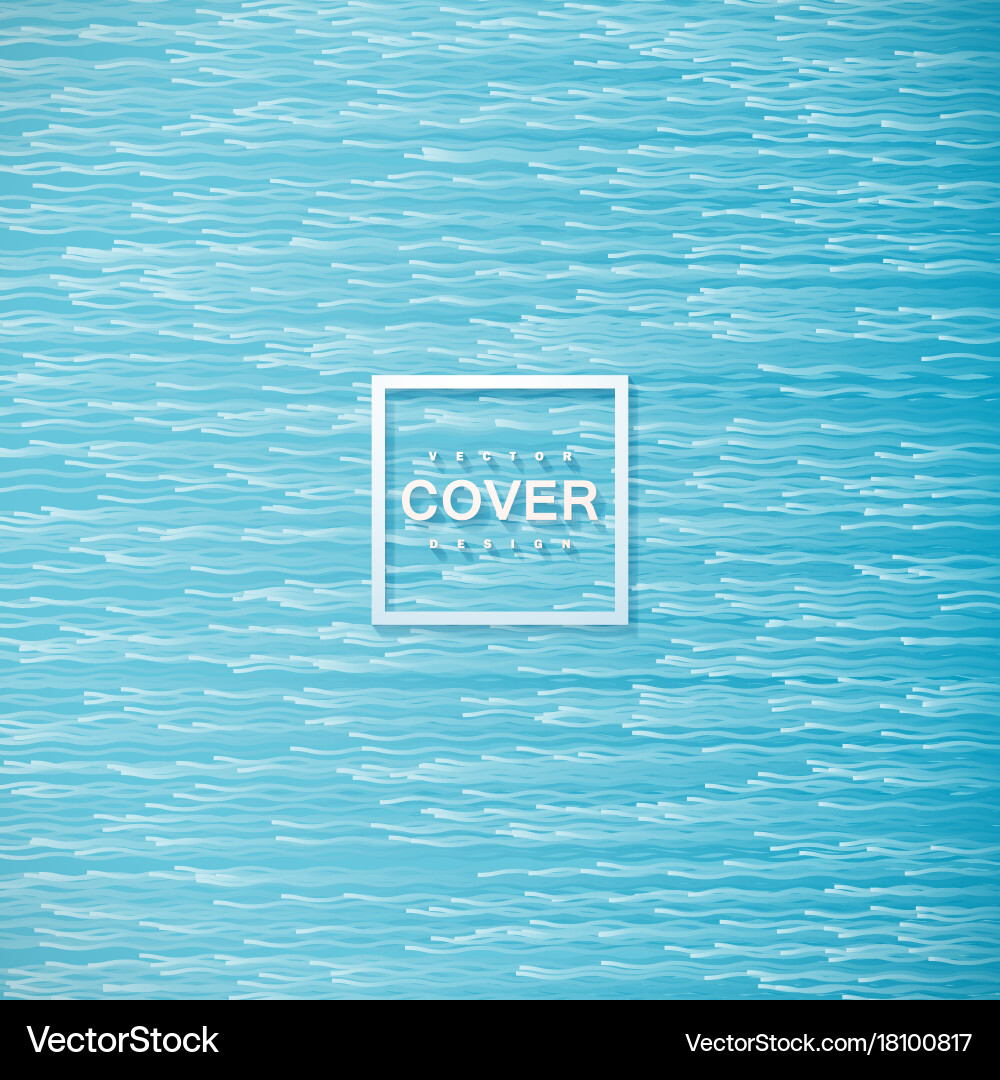 Abstract blue background with flowing fluid lines Vector Image