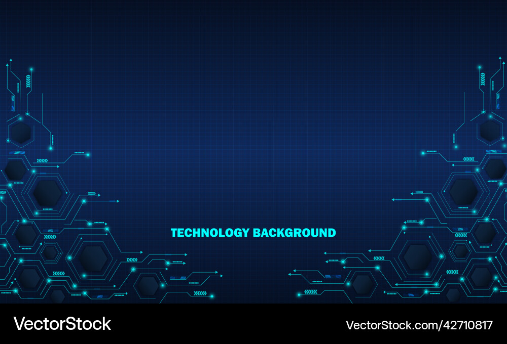 Abstract technology concept particle connection Abstract technology concept particle connection vector image