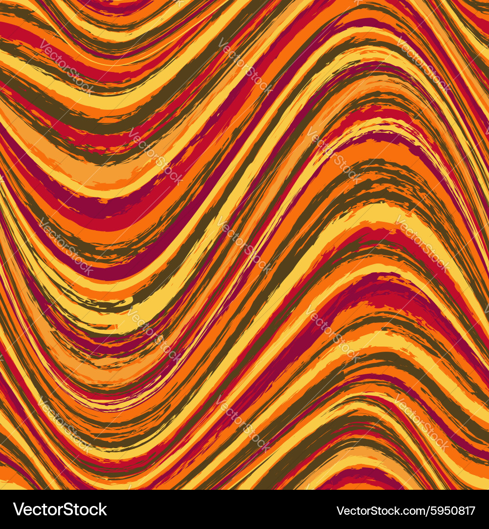 Abstract wavy seamless pattern Royalty Free Vector Image
