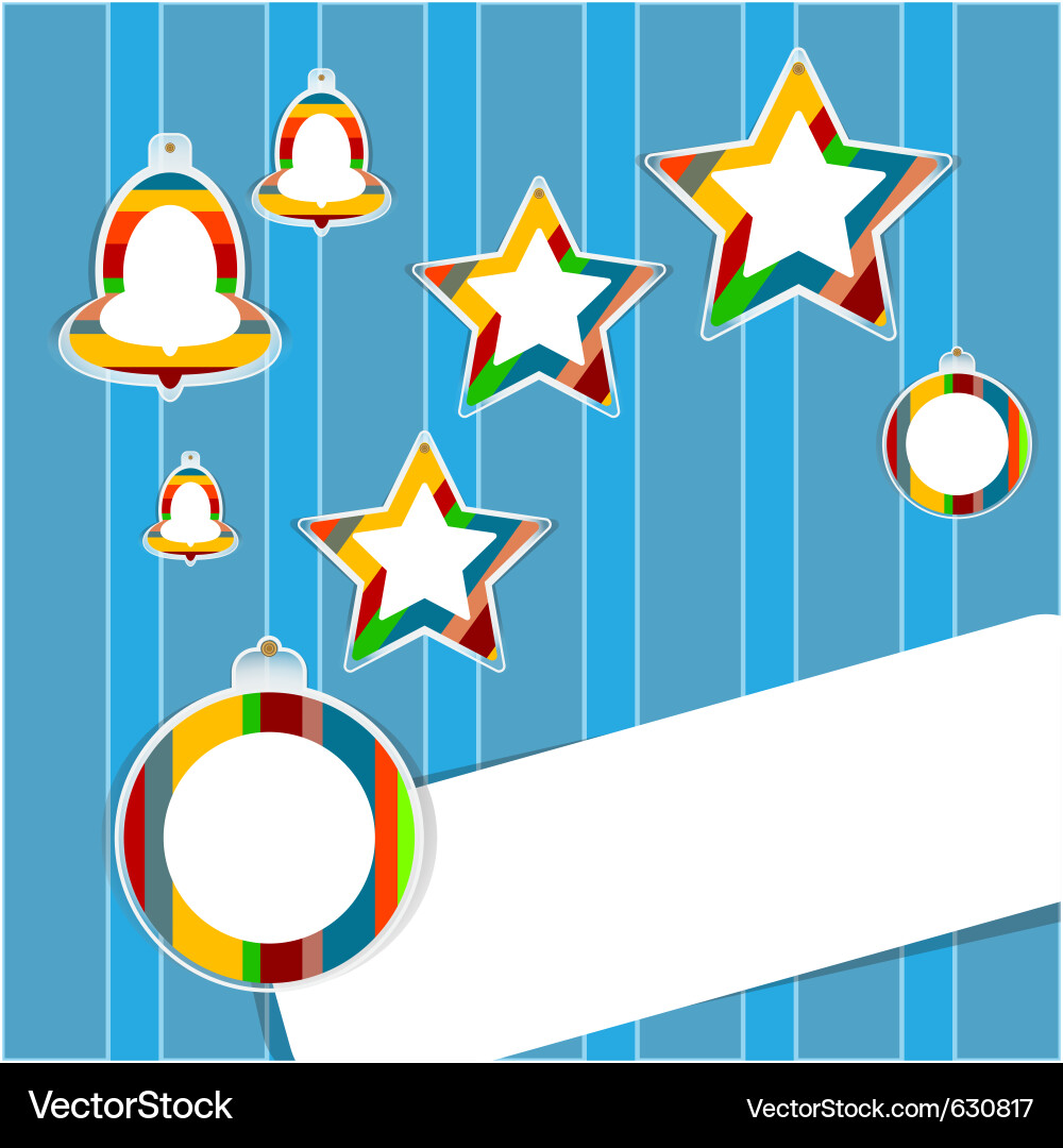 Christmas card Vector Image