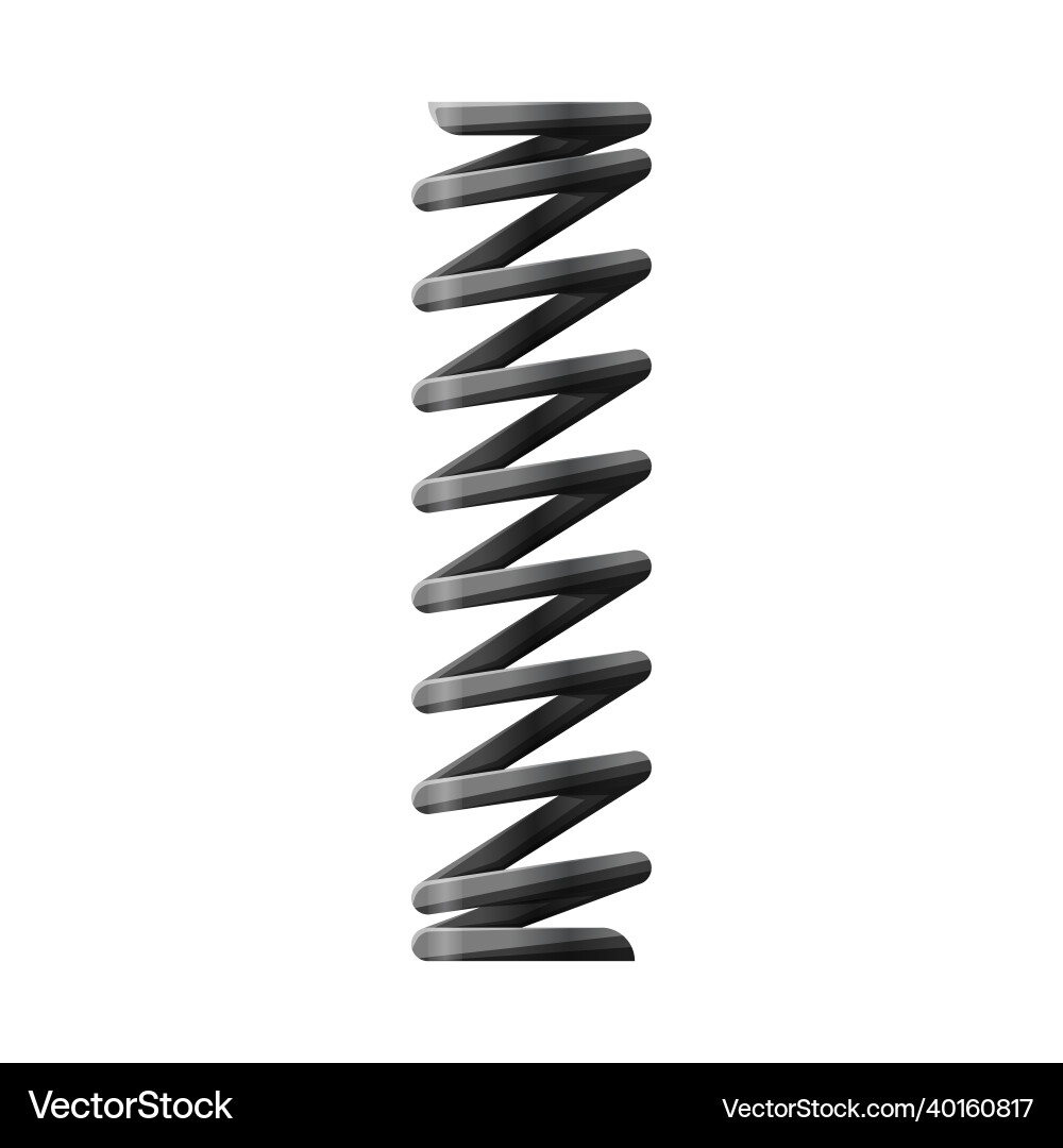 Design of coil and spiral icon web element Vector Image