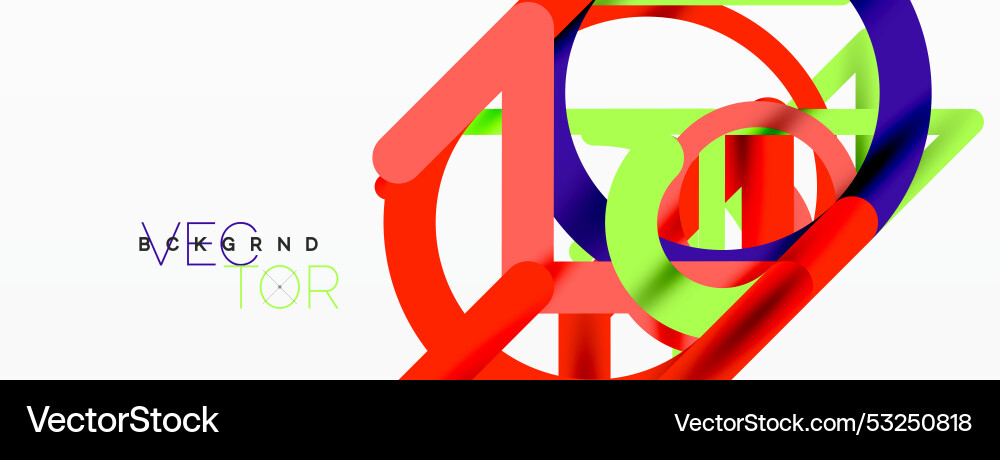 Abstract background circles and colorful round Abstract background circles and colorful round vector image