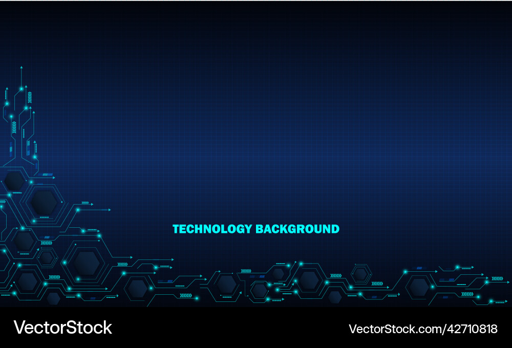 Abstract technology concept particle connection Abstract technology concept particle connection vector image