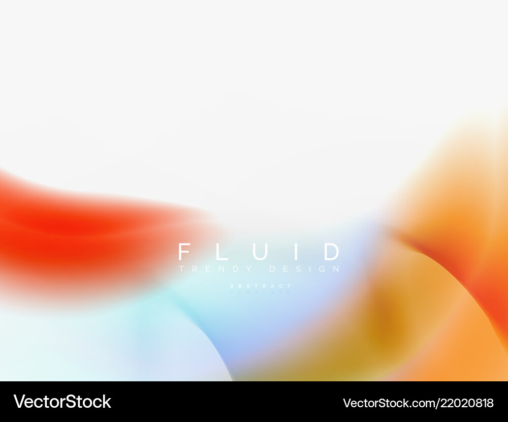 Background abstract fluid colors design Background abstract fluid colors design vector image
