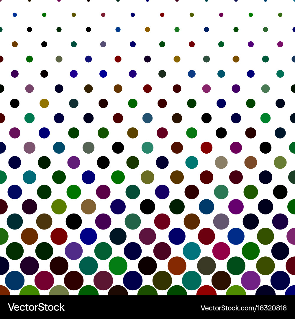 Circle pattern background - geometric design vector image