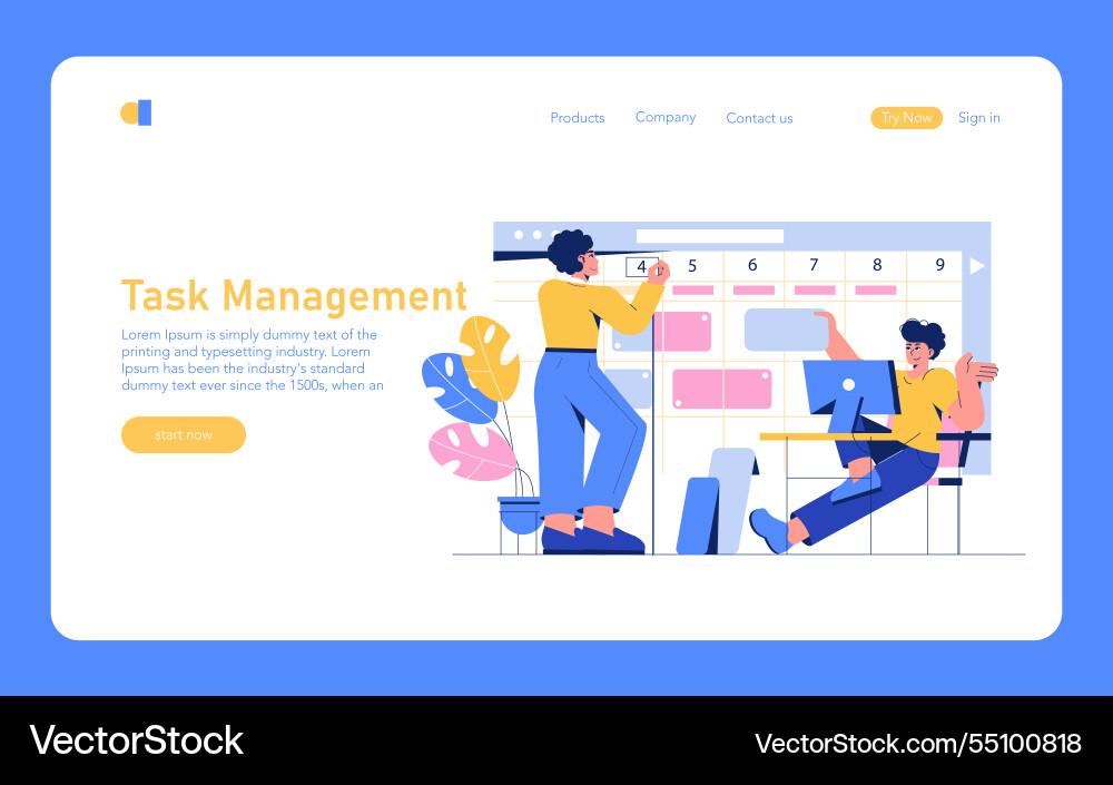 Development process automation flat Development process automation flat vector image