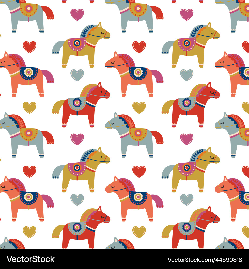 Flat design nordic pattern Flat design nordic pattern vector image