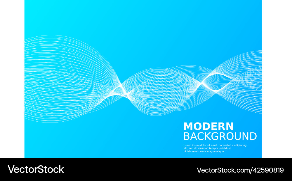 Abstract wave element for design digital vector image