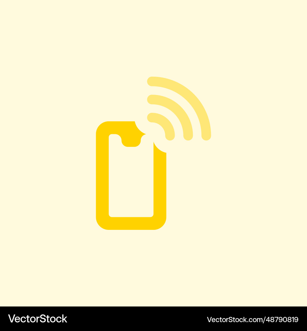 Data sharing over a wireless connection vector image