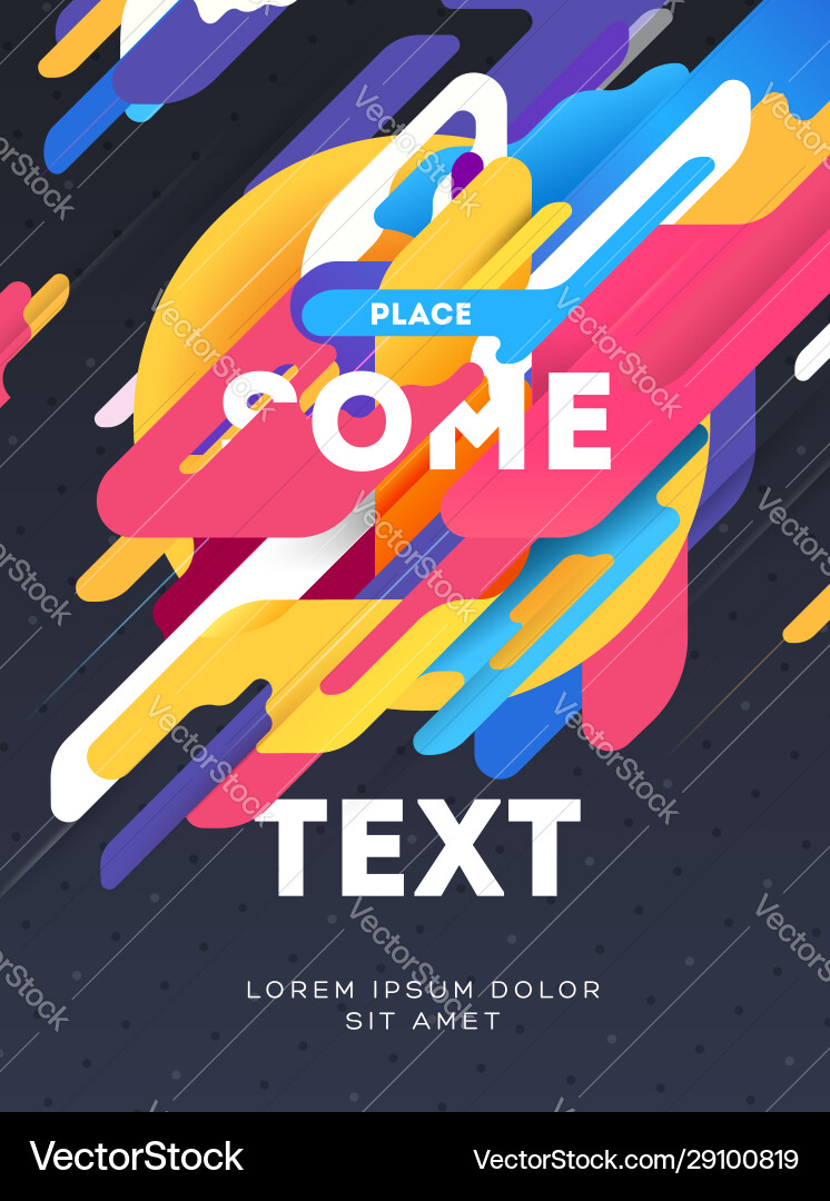 Flyer oder Poster minimalistische flache Design modern Flyer oder Poster minimalistische flache Design modern vektorbild